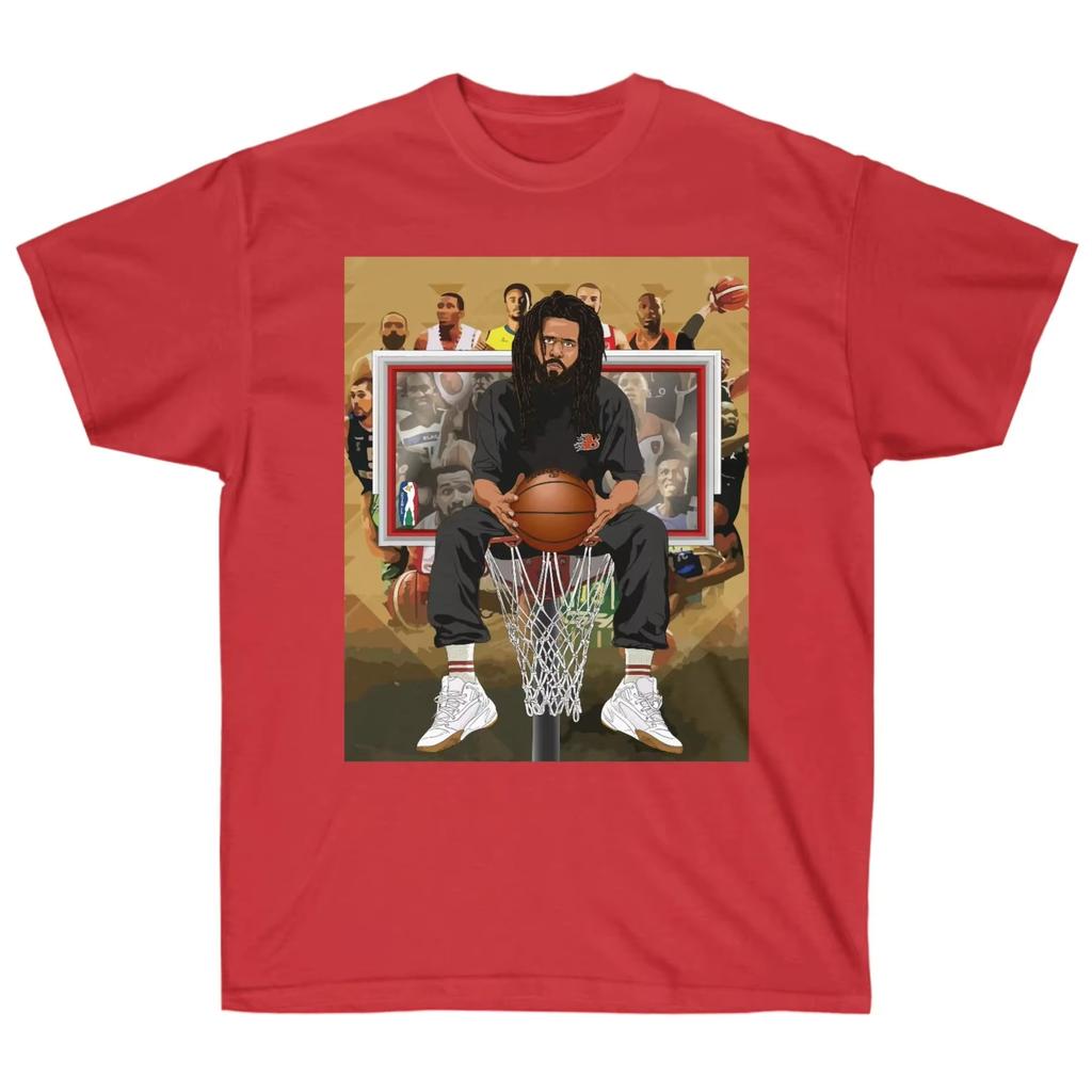 J Cole Creativity Tour Graphics Cotton Shirt Unisex Y2k Hip Hop Style Retro 2026 Summer Mens Short Sleeve Tshirt Fan Gifts