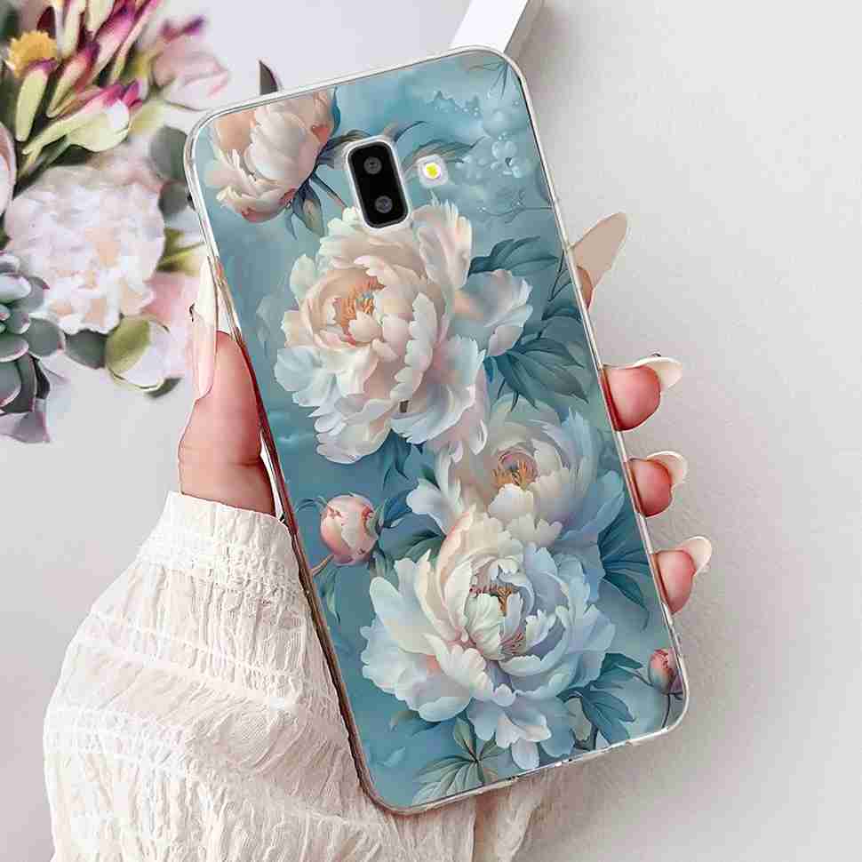 For Samsung Galaxy J6 Plus Case J610F J610G Popular Painted Phone Cover Soft Silicone Cases For Samsung J6 Plus GalaxyJ6+ Coque