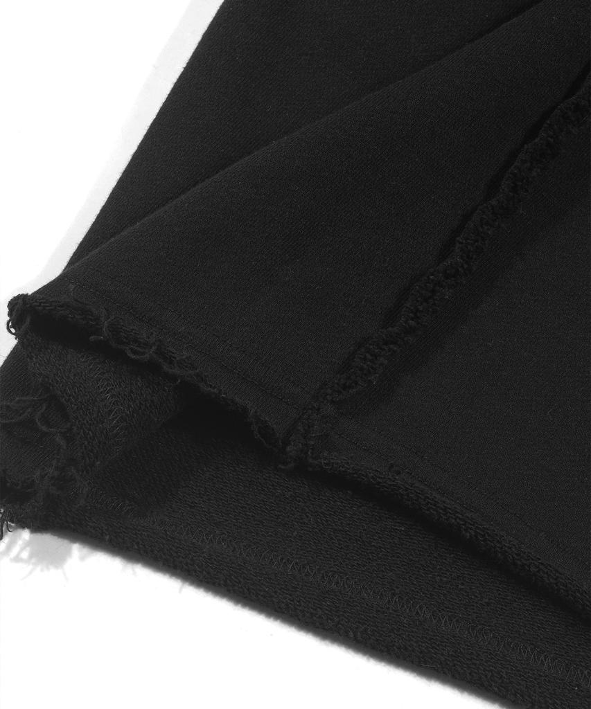 ANOTHER A Lace Layered Bermuda Shorts_Black
