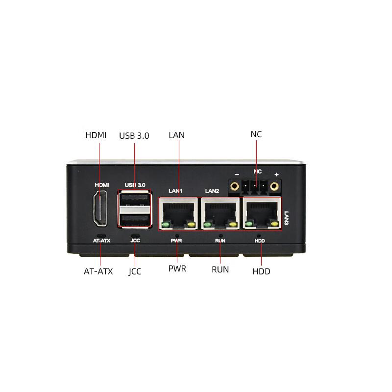 eipControlHub MFC-311B Fanless Embedded Industrial Mini PC (CN version)