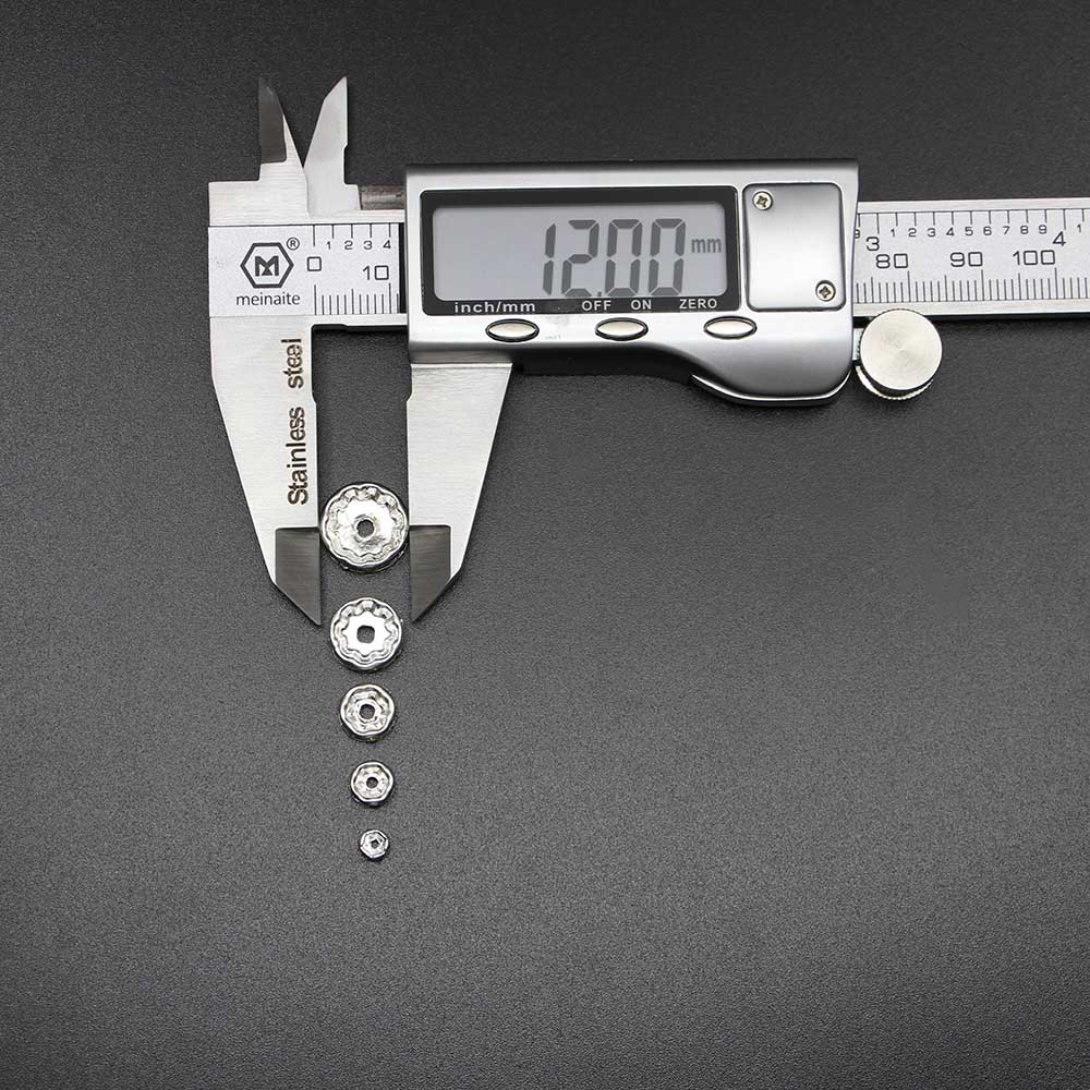 50/100pcs 4 6 8 10mm Gold Color Rhinestone Rondelles Crystal Bead Loose Spacer Beads for DIY Jewelry Making Accessories Supplies