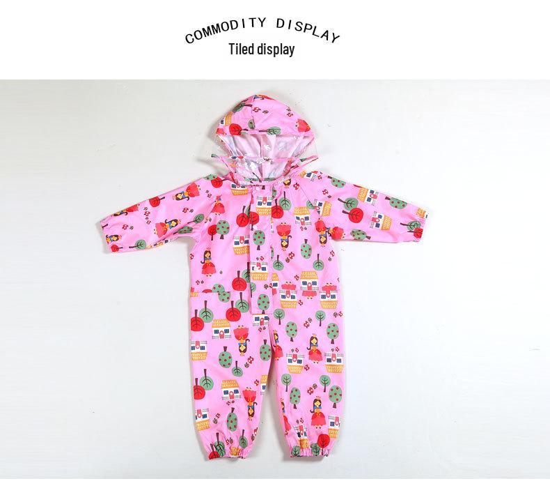 Children's Raincoat for Boys and Girls - Kindergarten and Baby Sizes