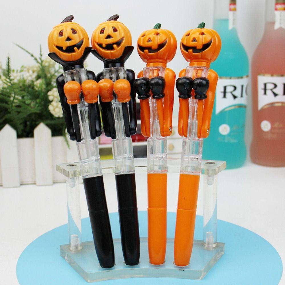Decompressed Pumpkin Boxing Pen Play Game Halloween Ballpoint Pen Creative Student