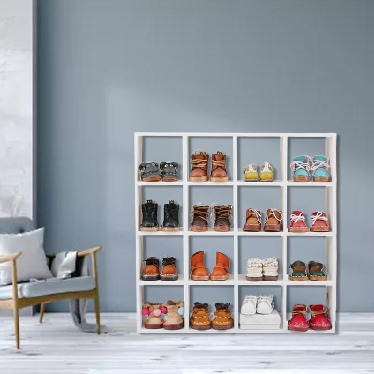 1/12 Mini Dollhouse 16 Grid Shelves Rack Book Toy Display Rack Kids Girl Gifts