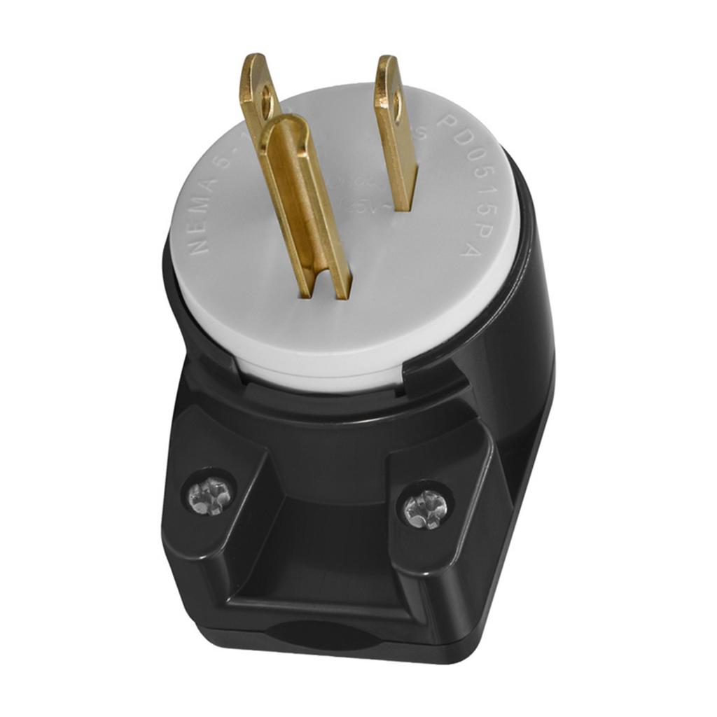 3 Prong Power Plug Nema 5 15P 15A 125V for DIY Enthusiasts and Professional Electricians
