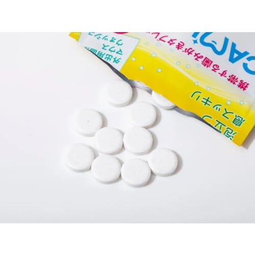 CAMUGAKI Toothpaste Tablets, 20 Tablets, Lemon Mint Powder