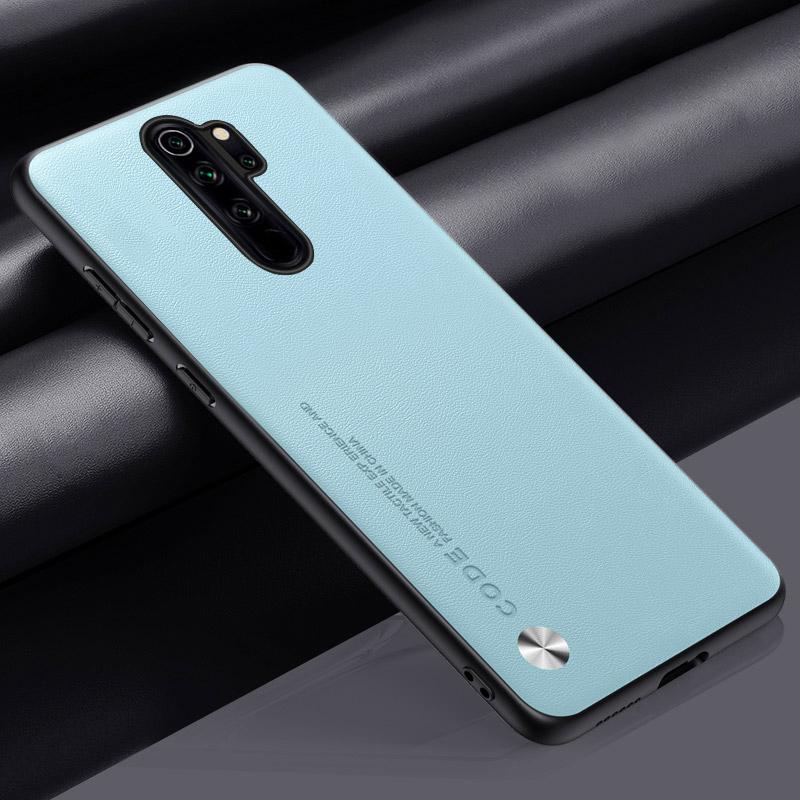 Luxury PU Leather Case For Xiaomi Redmi Note 8 Pro Matte Cover Silicone Protection Phone Case For Redmi Note 8T 8 2021 Note8