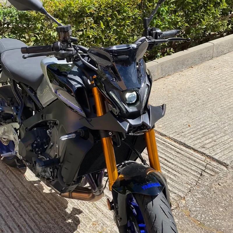 New For YAMAHA MT 09 MT-09 2021 2022 2023 Motorcycle mt 09 MT09 SP Naked Front Spoiler Winglet Aerodynamic Wing Kit Spoiler
