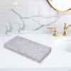 Marble Decorative Vanity Tray Drinks Cake Dish Tealight Plate Soap Toiletry Makeup Dresser Decor