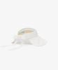 LACOSTE Women'S Wide Golf Ribbon Sun Visor Rk350E-56G 001