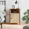 Maison Exclusive - Sonoma Oak Bedside Table 40x42x60 Cm Engineered Wood