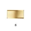 Nordic Geometric Gold Tray Metal Storage Tray Food Fruit Jewelry Dish Plate Desktop Makeup Organizer Home Party Decoration Trays