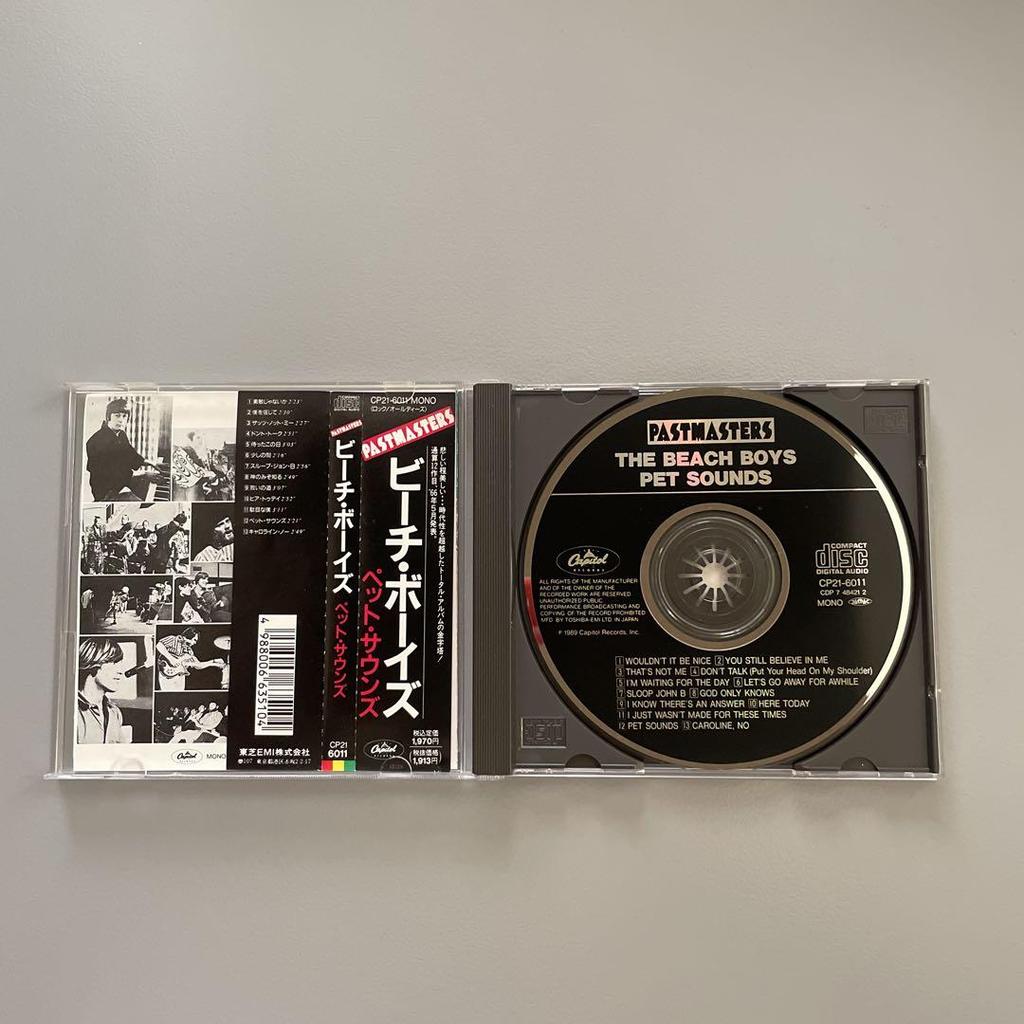 [USED] The Beach Boys Japanese Version CD Included Pet Sounds