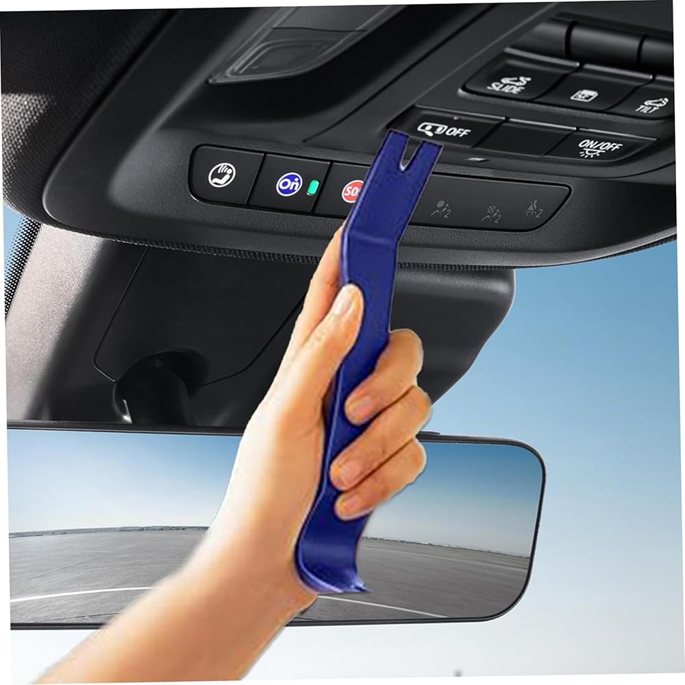 Trim Removal Tool Kit, 5pcs Pry Tools for Car, Car Radio Removal Tool, No-Scratch Pry Tool Kit for Car Door Clip Panel & Audio D