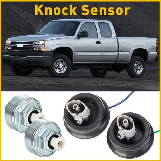 Knock Sensor with Harness Kit Set for Chevy GMC Silverado Sierra Cadillac EOA