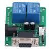 Relaismodul ABS Serielle Schnittstelle Baudrate 9600kbps Fernsteuerung Elektronische Komponente RS232