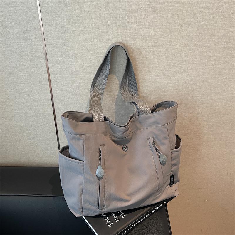 Women's Large Capacity Commuter Tote Bag Student Class Shoulder Bag