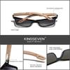 Kingseven Marke Design TR90 + Walnuss Holz Handgemachte Sonnenbrille Männer Polarisierte Brillen Zubehör Sonnenbrille Verstärktes Scharnier