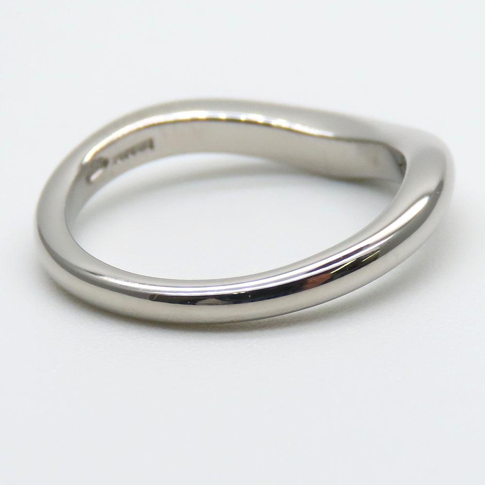 Used BVLGARI Ring Corona EU#47 Pt950Platinum 3.8g Platinum Jewelry