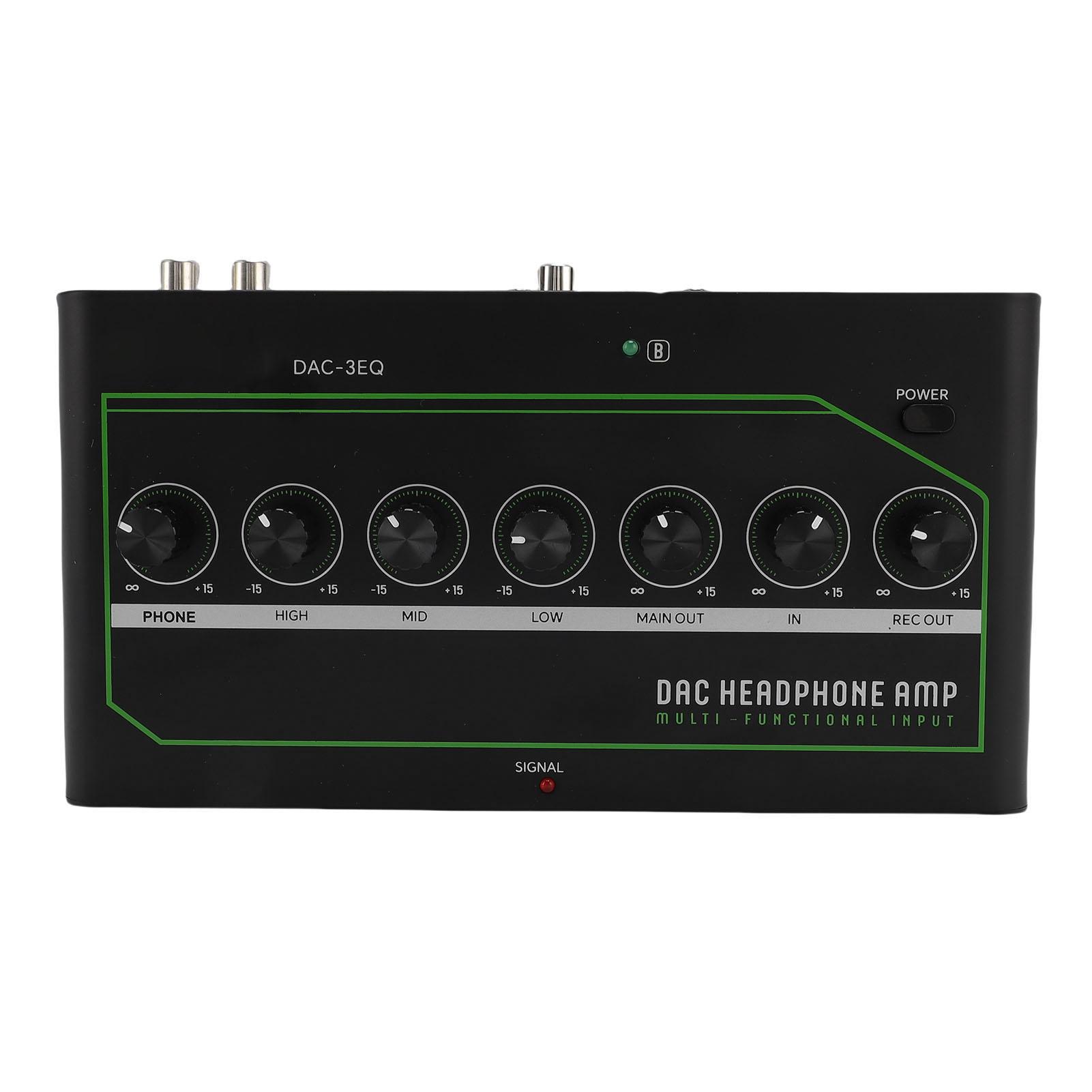 

Цифро-аналоговый преобразователь Усилитель для игровых наушников с регулировкой басов и высоких частот Встроенный Bluetooth для мобильного телефона EU Version