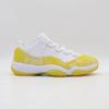 AH7860-107 Nike Air Jordan 11 Retro Low Yellow Snake Skin Gold (Women's)