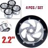 22 Alloy 4x Beadlock Wheel Rims For 110 Rc Axial Wraith Trx4 Redcat Crawler