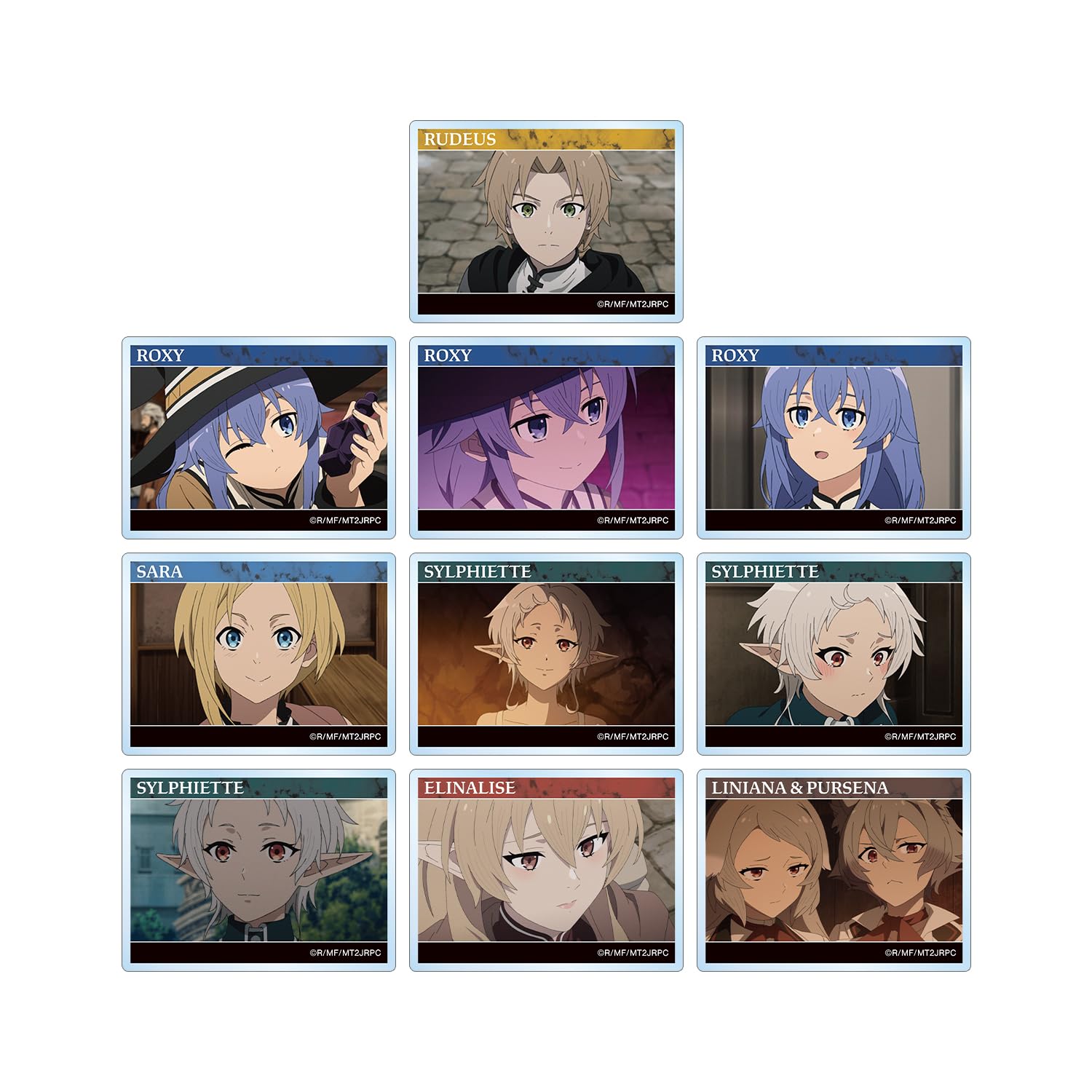 

Anime Mushoku Tensei II: Jobless Reincarnation Trading Scene Acrylic Cards Box of 10