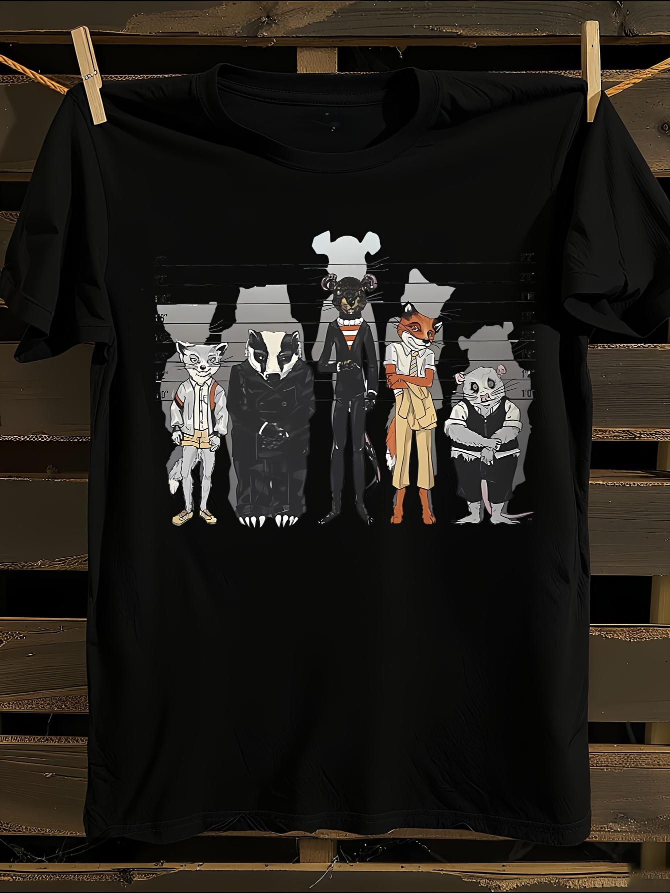 Fantastic Mr. Fox and Unusual Suspects Graphic T-shirt XL