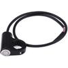 Motorrad-Startknopf mit Hupe, Scheinwerfer, Bremse, Nebelscheinwerfern - 7/8" (22mm) Automatische Rückkehr mit grünem Licht
