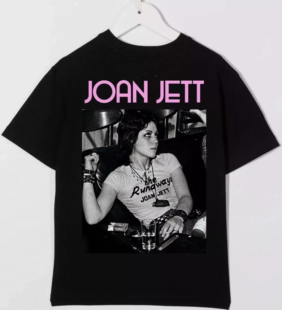 New Rare joan jett Tour Collection Singer Men S-235XL T-Shirt Unisex T-Shirt XXXL