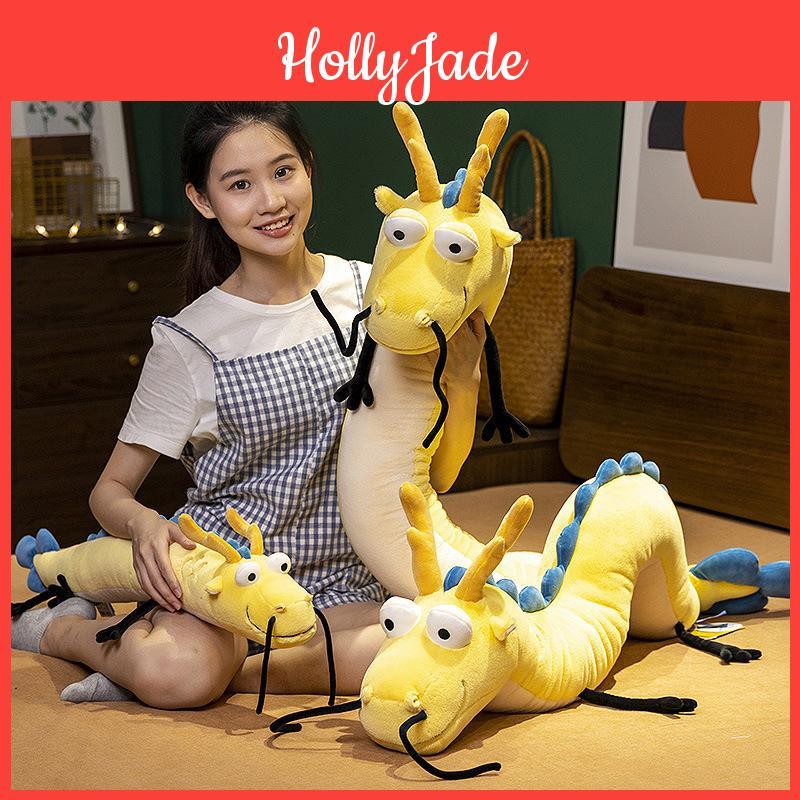 Authentic My Dad Is A Dragon Dragon Dad Long Plush Cartoon Pillow Anime Doll Super Soft Short Plush Multiple Sizes To Choose From Lazy Dragon)