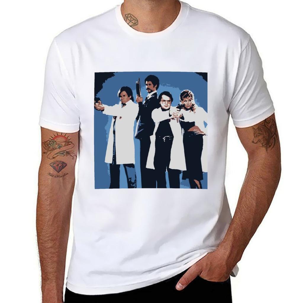 A Darkplace Garth Goes T-Shirt Big Size Short Sleeve Casual Top