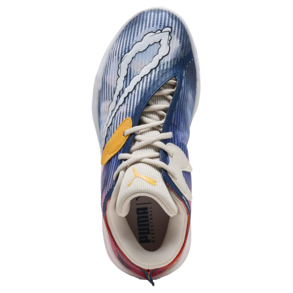 Puma All-Pro Nitro 2 Hooptopia Unisex Sneakers Blue Persian-Blue Glowing-Red 312303-01