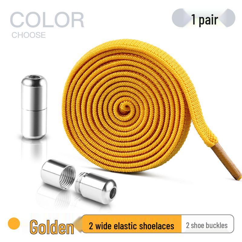 Elastic No-Tie Shoelace Buckle for Men, Women, and Kids