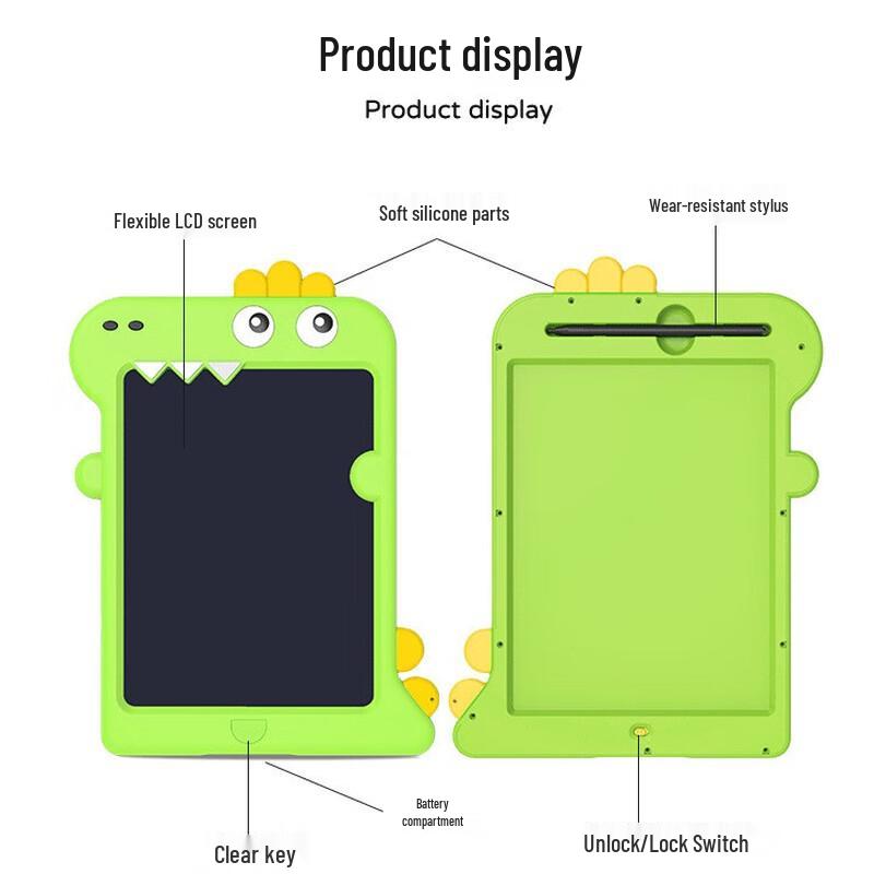 Meng Huadao 10-inch Kids Color LCD Drawing Tablet