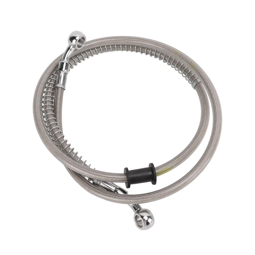 Motorcycle Brake Hose Sensitive Braking Good Heat Insulation Knitted Steel Brake Coupling for General Motorcycle
