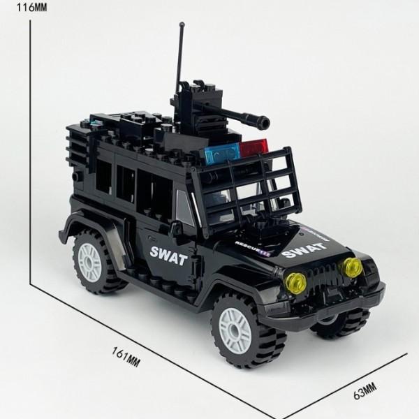 Yogo Block Mini Figures Military series Lego Compatible SWAT Special Mobile Team