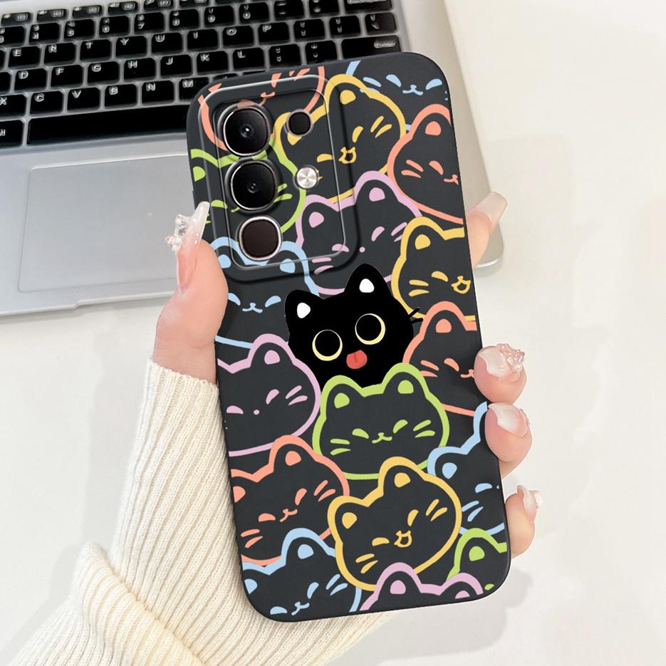 For Vivo Y29 4G 5G Case Fashion Rabbit Cartoon Cover Shockproof Phone Case For Vivo Y29s Y 29 S VivoY29 5G V2420 Soft TPU Fundas