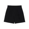 Li Ning SS22 Sakura Series Loose Wash Casual Denim Shorts Women Shorts Black AJSS008-2