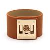Fashion Vintage Wide Leather Cuff Bracelets & Bangles For Women Cuff Bracelet Statement Jewelry Valentines Gift