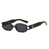3pcs Cool Trendy Sunglasses Personalized Small Frame Sunglasses for Men and Women Bouncing Karaoke Cool Glasses