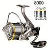 High Performance Saltwater Spinning Reels Series 8000-14000 Long Cast High Line Capacity Durable Alloy Material Perfect Choice for Outdoor Fishing