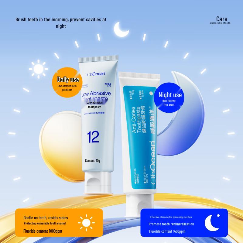 Ocean Breath Fluoride Orthodontic Toothpaste