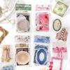 4 Styles 30 Pcs Vintage Material Paper Junk Journal DIY Scrapbooking Collage Materials Creative Stationery Background Paper