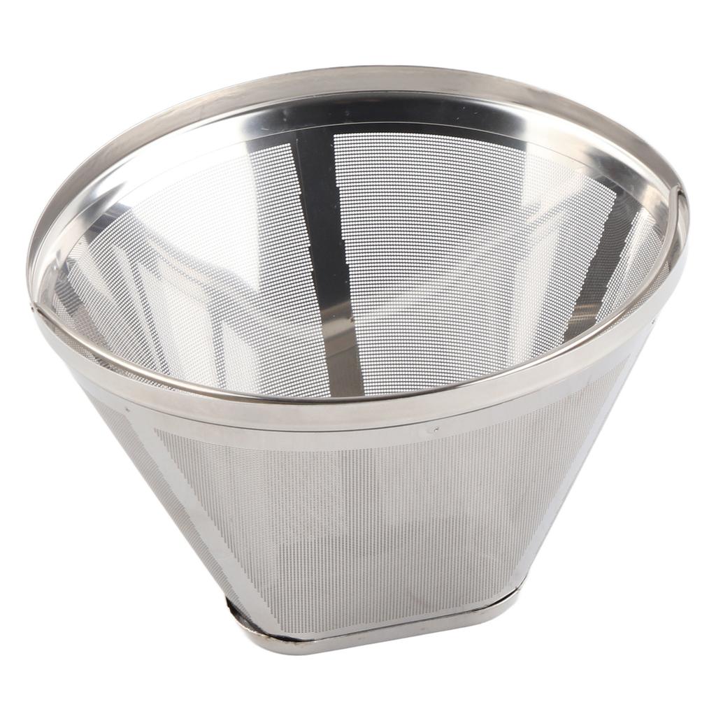 Stainless Steel Basket Type Coffee Filter Drip Type Tea Free Paper Coffee Filter