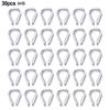 Wire Rope Clamps Clothesline Hanging Flags Rigging Rope
