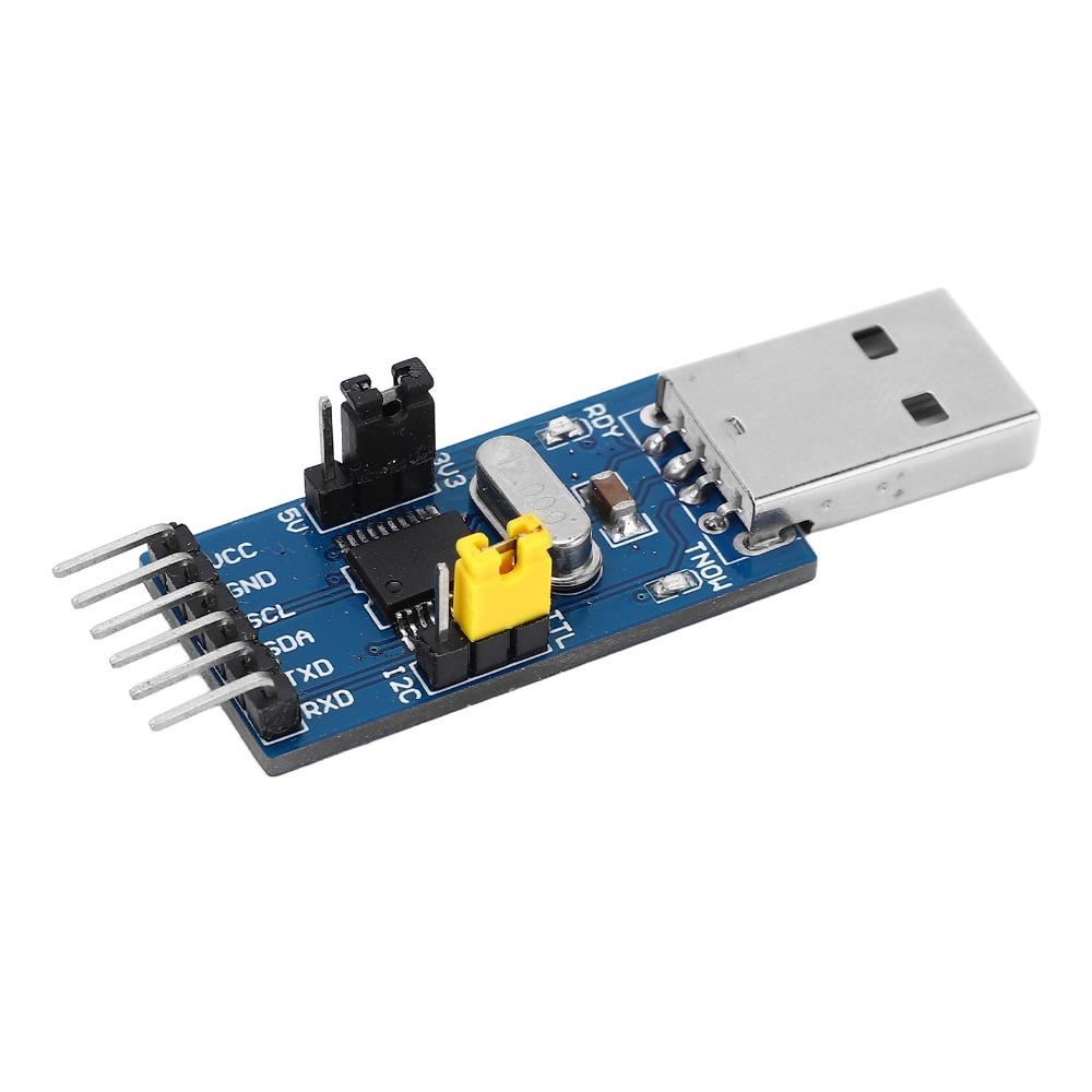 CH341T USB to UART Converter Adapter Module USB to TTL USB to IIC Adapter Module  Data Transfer
