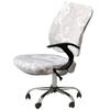 2pcs/set Split Office Chair Cover Stretch Lift Computer Armchair Slipcover Rotating Stool Seat Protector Removable