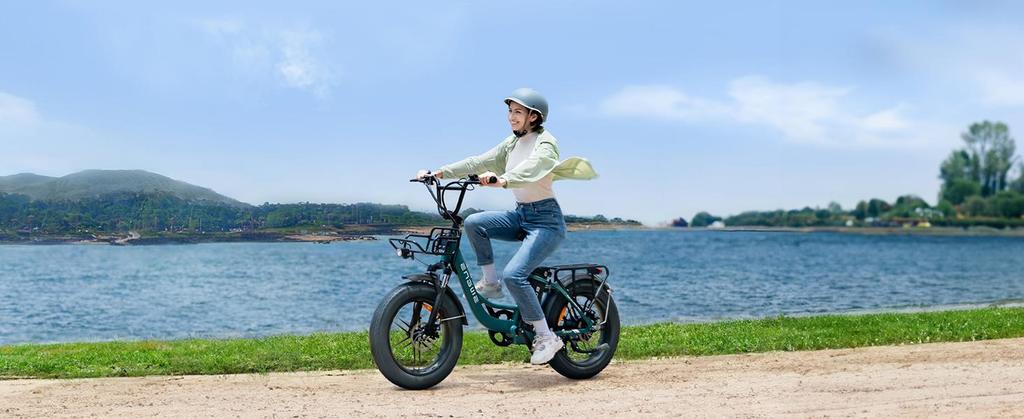 Engwe L20 Boost E-Bike, 250W Motor, 75Nm Tork, 48V 13Ah Batarya, 20×4.0" Lastikler, 126KM Menzil, Hem Şehir İçi Sürüşler Hem de Açık Hava Maceraları İçin Mükemmel
