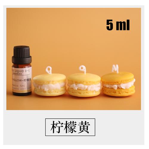 

5ml Diy Perfume Candle Special Dye Concentrated Liquid Pigment Professional Pigment Coloring 5ml лимонно-желтый